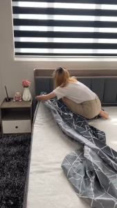 【SALE】Plain Beddings 2026 New 3in1 Garterized Bedsheet set BedSheet size singel/double 1pc Fitted Sheet 2pcs Pillow Case 150*200cm/90*190cm Anti-Slip Dust Resistant Bedsheet Premium Quality Curtain Home Decor