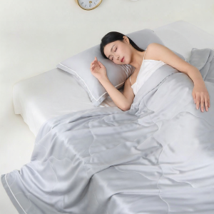 TAIHU SNOW | Hypoallergenic Washable Silk Summer Quilt
