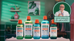 TheraBreath Fresh Breath Mouthwash - Mild Mint/Invigorating Icy Mint