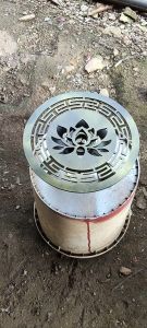 Bàn xoay bon sai. Mặt 25 . Chất lượng cao. CNC sắc nét. Hoa văn nổi bật. Đẳng cấp cho người sử dụng