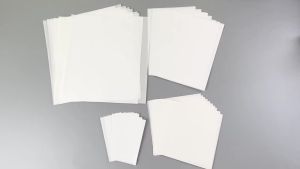 10pcs Cuttable Clear Double Sided Adhesive Sheets for DIY Adding Pop Cards Making Scrapbooking Crafts Supplies Sticky Sheets New