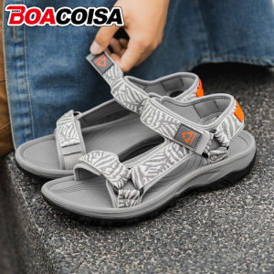 Summer Classic Mens Sports Running Sandals Lightweight Leisure Beach Shoes Open-Toe Breathable Walking Flat Outdoor Sandial
