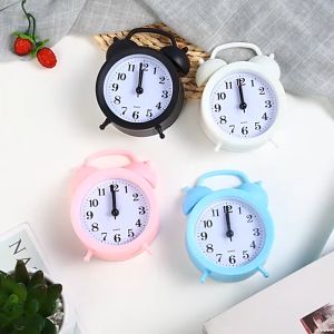 Đồng hồ báo thức để bàn có chuông reo kim đồng hồ yên tĩnh chính xác
