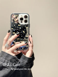Ufull Korean Style Kitty Cat Star Design Silicone Phone Case for Apple 15 pro 16 pro Max 17 Cute Cartoon Ins Style Girls Heart