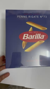 Mỳ nui Barilla hình ống tre N073 Penne 1kg (Barilla Pasta Penne Rigate No.73 – 1kg) nhập khẩu Italia