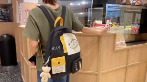 กระเป๋าเป้นักเรียน ใส่ของได้เยอะ สไตล์เกาหลี ญี่ปุ่น สําหรับผู้หญิง