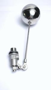 Phao Thẳng Inox 304 Phi 42 49 60 Phao Bồn Nước Loại Thẳng Hiệu HT Tay Điều Chỉnh SUS304 - 42 49 60