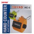 JOYKO Hand Counter HC -5 Alat Hitung Tasbih Warna Alat Hitung Digital Tanpa Baterai 4 Digit Hand Tally Counter. 