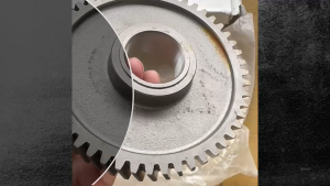 เฟืองสะพานหน้าเครื่อง รถยก FOLKLIFT 50ฟันเฉียง ISUZU C240 รหัส 10654-F0034 ยี่ห้อ AICO แท้ๆ สั่งเบิกโดยตรง/BTONJK