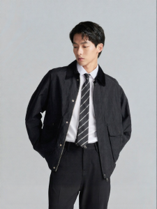 Business Casual All-match Collar Jacket Male