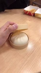 EELHOE | 【New】Steamed Stuff Bun Anti-Stress Ball Fidgets Toy Dumpling Squishies Soft Slowing Rebound Foam Toy Ultra-Soft Decompression