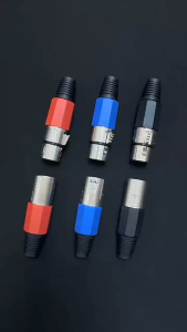 10Pcs 3Pin Xlr Male To Female Microphone Extension Cable Adapter