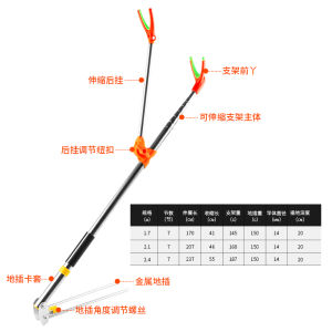 ที่วางคันเบ็ดตกปลาที่วางคันเบ็ดที่วางอุปกรณ์เสริมกล่องตกปลาสแตนเลสสำหรับเก้าอี้ซ็อกเก็ตมัลติฟังก์ชั่น