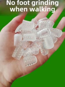 Toe Sleeve Protective Tube Breathable Silicone Toe Protection Separation Finger Small Toe Waterproof Sweat-Proof Transparent