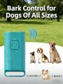Ultrasonic Dog Repellent Device - Handheld Anti-Barking Bright Ultrasonic Dog Repellent Device with USB Charging. 