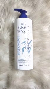 Sữa Tắm Trắng Da Hatomugi Moisturizing Washing Nhật Bản Từ Hạt Ý Dĩ 800ml