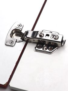 บานพับถ้วย มีโช๊ค 35มม. ทับขอบ กลางขอบ ในขอบ ปิดนุ่มนวล ขนาด ถอดออกหรือแก้ไขได้ พร้อมน็อต (1 ชุด = 2 ชิ้น)