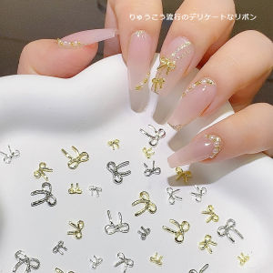 TSZS 3D Exquisite Japanese Alloy Nail Art Charms Luxury Kawaii Bow Jewelry Nail Rhinestone Decoration DIY Accessories