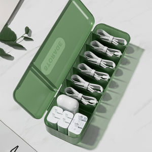 Kotak Penyimpanan Kabel อุปกรณ์อิเล็กทรอนิกส์เคสสำหรับลิ้นชักโต๊ะออแกไนเซอร์ ของว่าง สำหรับการเก็บสายไฟ