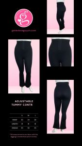 Genevieve Gozum Tummy Control Flared Leggings