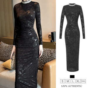 ZYHT Eravogue Womens Dresses Black Dresses Long Dresses Velvet Dresses Elegant Dresses Graduation Dresses Party Dresses Work Dresses Birthday Party Dresses 21542
