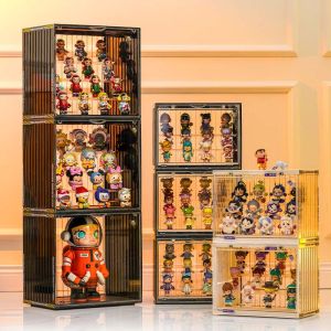 Clear Plastic Storage Display Case Organizer for Handbag Model Wallet Book Toys Organization and Display