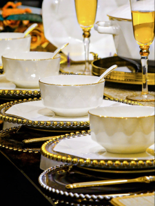mornenjoy | Luxury High Appearance Bone China Tableware