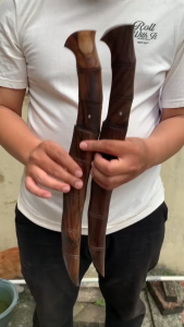 Pisau Cacing Sonokeling buat pisau Dapur Unik Panjang 28-30cm