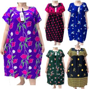 BAJU BATIK LANCIP DRESS WOMEN