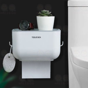 Tissue Box Waterproof Toilet Paper Holder Bathroom Toilet Tissue Holder Box Bekas Tisu Bilik Mandi [F19]