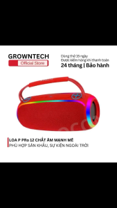Loa Bluetooth P Pro12 âm thanh sống động bass mạnh phù hợp dã ngoại tiệc tùng