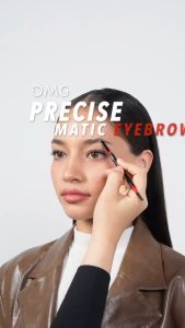 OMG Oh My Glam Eyebrow Precise Matic || Waterproof & Smudgeproof || Buildable & Blendeble || High Pigmented || Pensil Alis