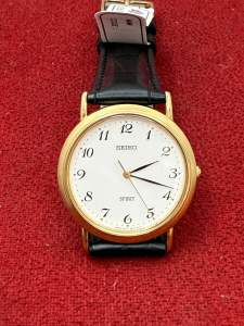 นาฬิกา ไซโก้ SPIRIT ระบบ Quartz นาฬิกาผู้ชาย มือสองของแท้ รับประกัน 3 เดือน