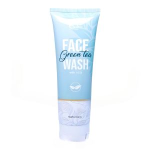 Batrisyia Facial Wash Green Tea - Pembersih Wajah Berjerawat Kulit Berminyak & Kusam