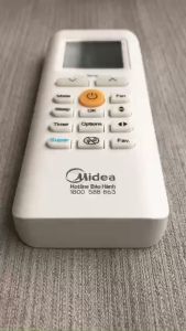 Remote Điều khiển điều hòa Midea 2 chiều Inverter - Hàng chính hãng theo máy mới 100% Tặng kèm Pin..Có bảo hành