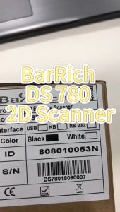 BARRICH DS780 2D BARCODE SCANNER 2D SCANNER QR SCANNER