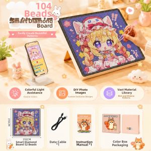 FANMIAO | Smart Electronic DIY Complete Set Large Heat-Resistant Bean Art Board
