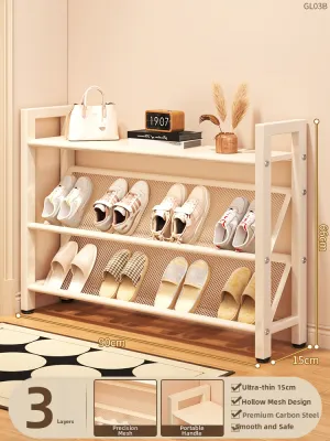 JIAJIESHI | Ultra-thin Slim Narrow Multilayer Shoe Rack