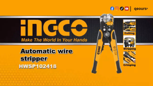 INGCO AUTOMATIC WIRE STRIPPER | CUTTING STRIPPING & CRIMPING | HWSP102418