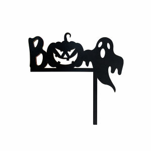 Halloween Door Corner Sign Decor Wood black Pumpkin Spider Web Bat Ornaments for Halloween Party Home Door Frame Decoration