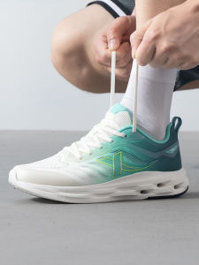 XTEP Mens Running Shoes Shock Absorption Lightweight Breathable Sports Sneakers Leisure Comfortable All-Season Rubber Sole