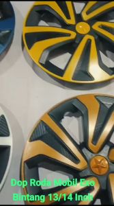 1 SET WHEEL DOP DOP RODA COVER TUTUP VLEG PELEK MOBIL VARIASI UNIVERSAL WARNA WARNI UKURAN RING 13 & 14 INCH KWALITAS IMPORT