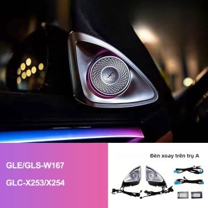 Đèn Viền Nội Thất Xoay 4D Ezonetronics Cho Mercedes W167 X253 X254 GLE GLS GLC Lắp Đặt OEM Cắm Là Chạy Đèn Trang Trí Tạo Không Khí