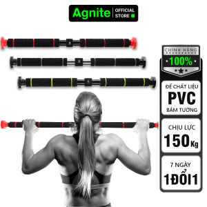 Xà đơn gắn cửa treo tường nhiều cỡ thiết kế thép chịu lực chính hãng Agnite phù hợp tập gym thể thao tại nhà - ER060