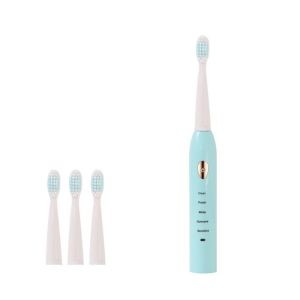 Bàn chải điện ELECTRIC TOOTHBRUSH-mua bàn chải tặng 4 đầu chải tiện lợi