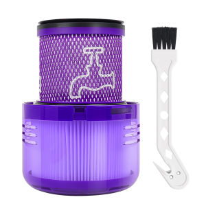 Bộ Lọc Thay Thế Kèm Chổi Vệ Sinh Cho Máy Hút Bụi Dyson V11 Animal/V11 Torque Drive/V15 Detect - Phụ Kiện Nhựa