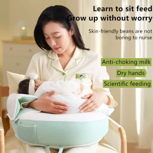 Nursing Pillow Baby Slope Pillow Anti-spitting Baby Breastfeeding Support Cushion Waist Protector Two-in-one