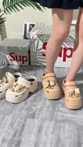 Sandal Wedges Baim YESPLUS Aksesoris Pita Rantai Tinggi 8CM Bahan EVA Rubber Import 8899-10