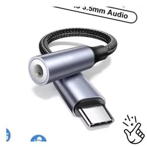 1/3/6 Chiếc Loại C Sang 3.5 Mm Jack Cắm Tai Nghe Adapter Hi-Fi Bộ Chuyển Đổi Âm Thanh Cho iPhone Pro Max Loa Âm Thanh Xe Hơi Đầu Ra Aux