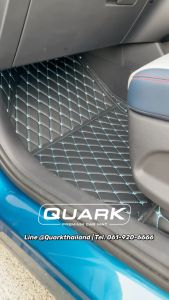 (สีใหม่ ลายใหม่) พรม6D BYD SEAL ตรงรุ่น รุ่นหนา แท้ เข้ารูป XPE 2ชั้นแท้ กันน้ำ ไม่มีกลิ่น - พรมรถยนต์ QUARK